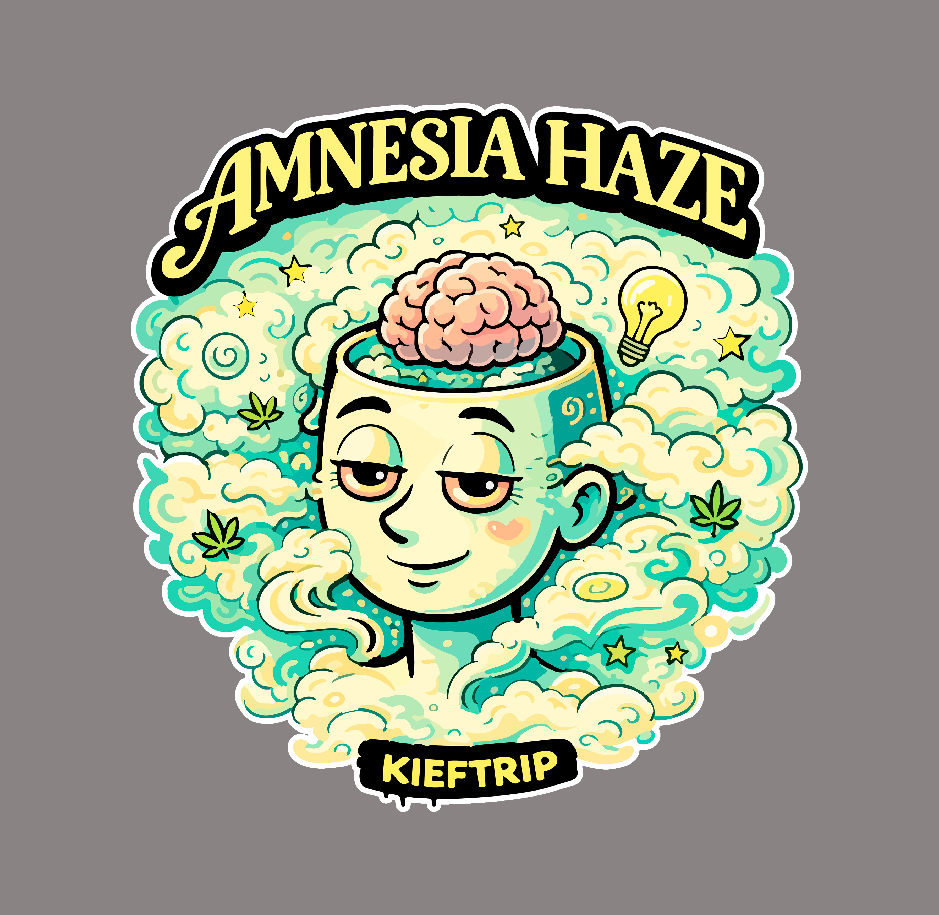 Sticker Amnesia Haze