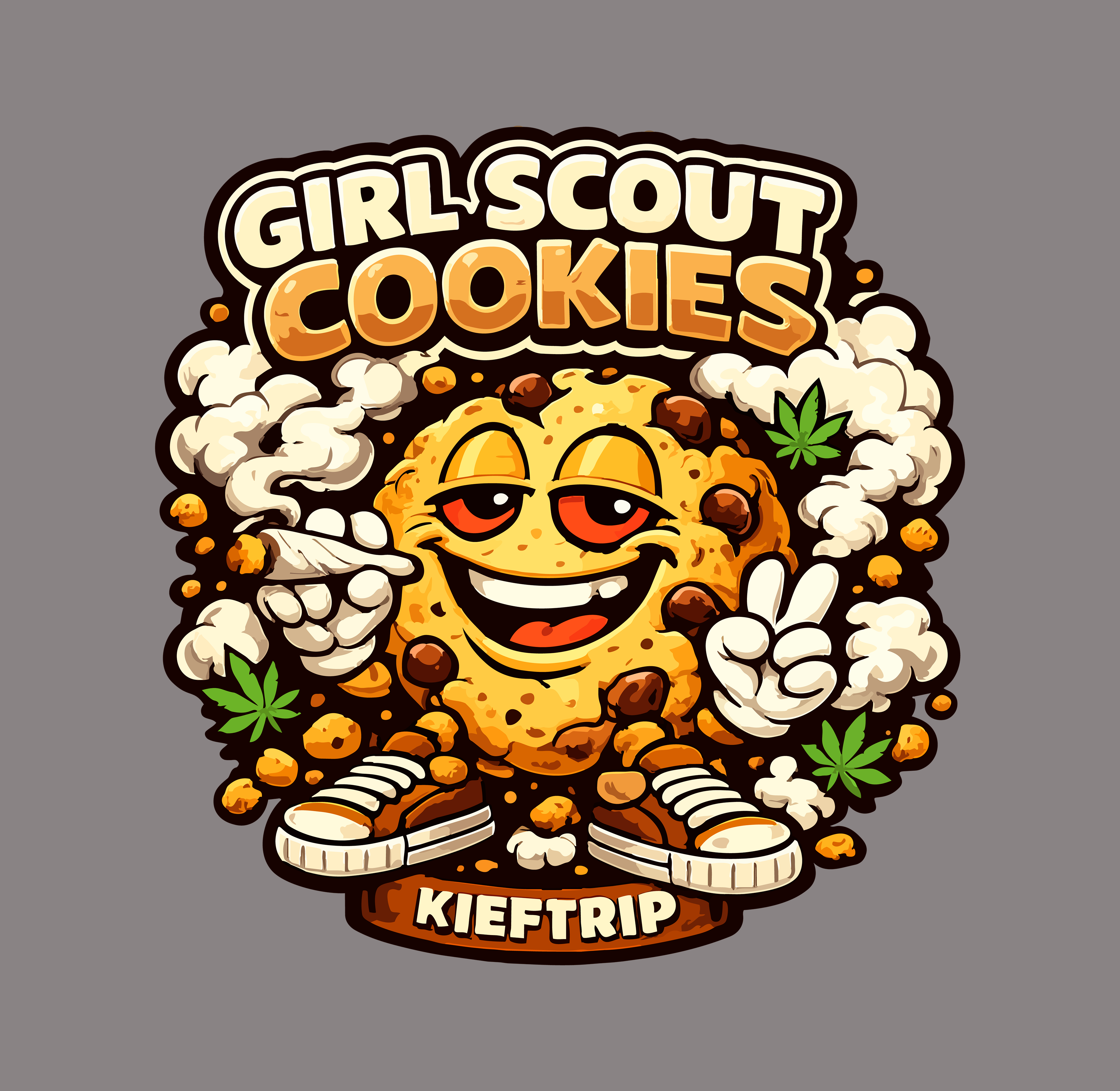 Sticker Girl Scout Cookies